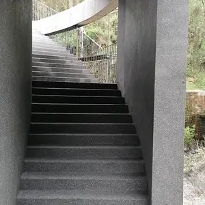 独栋洋房墙面水洗石施工 水刷石工艺 石藏岁月,墙立百年工艺