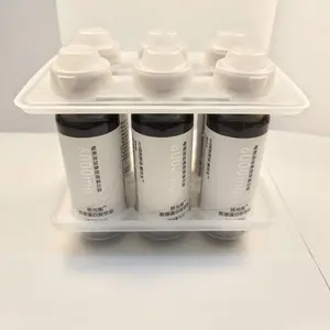 丸东玻璃瓶PP安全托盘(透明)