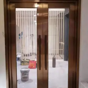 广西锐盾***不锈钢防火玻璃门电梯前室机房门