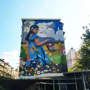上海墙体彩绘设计制作公司-墙绘手绘墙