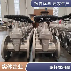 美标不锈钢明杆闸阀 DN80 石油炼化项目 上海阀门厂家