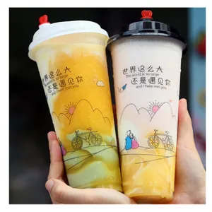 四川大容量奶茶杯 湖北亚奇包装材料供应