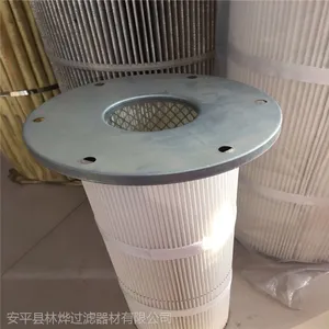 生产销售滤筒 粉尘除尘滤筒 收集箱粉尘回收滤筒