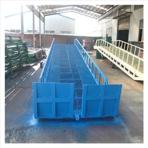 6吨移动式液压登车桥_鸿力机械叉车用移动式登车桥厂家价格