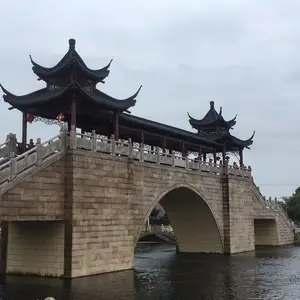 六角防腐木凉亭!中式六角亭子文化长廊