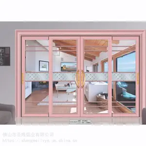 佛山厂家直供玻璃推拉门房间阳台门厨房隔断玻璃门支持定制