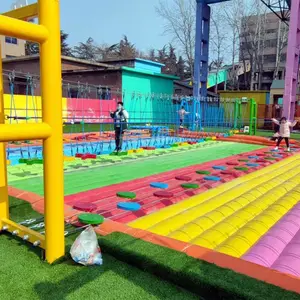 销售供应乐淮佳景区花海游乐场丛林穿越探险无动力设施