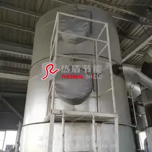 石化厂人孔保温衣 封头保温罩 可拆卸隔热套 柔性保温套 节能降耗 方便检维修 热盾配套
