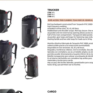 CAMP/坎普 2786 2787 加厚背带外部拉链开口设计装备包