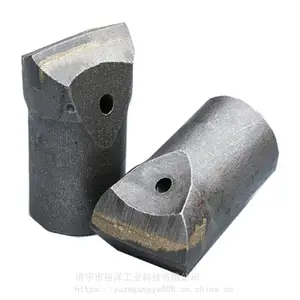 风钻头合金钎头 合金耐磨一字合金钻头50 55 60 凿岩机矿用风钻头
