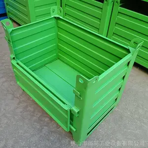 金属周转箱,物流周转箱,折叠物料箱,物料箱生产
