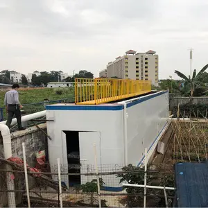 一体化MBR膜生物反应器医疗生活污水处理设备出水一级A标300吨水