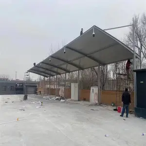 宜宾汽车电瓶车充电桩车棚 自行车户外遮阳棚性能稳定耐用