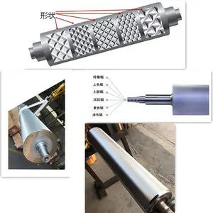坪山高精密网纹滚轴加工厂坪地金属钢轴加工材质定做尺寸维修服务