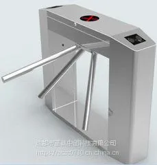 成都三辊闸人行通道闸智能工地门禁系统手动景区桥式三辊闸