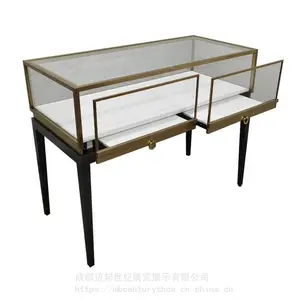 珠宝展示柜台 不锈钢展柜 定制展柜 首饰展柜