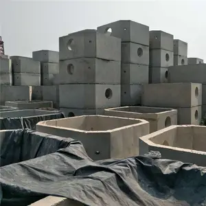 预制成品混凝土雨水调蓄池收集池 商砼分体式化粪池 水泥隔油池