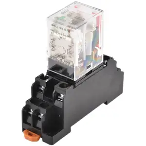 欧姆龙小型中间继电器AC220V24V MY2N-J-GSMY4N LY2N8 14脚交直流