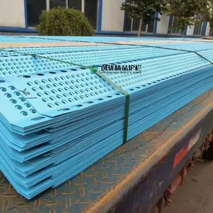 厂家直销煤场圆孔防风网 挡风墙施工方案