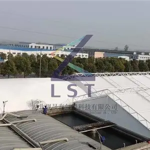 湖北武汉污水池膜加盖|污水池反吊膜|废水池加盖厂家