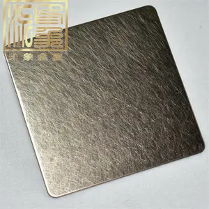 304/201乱纹香槟金不锈钢表面处理加工厂/建筑装饰装潢金属表面处理加工中心