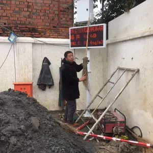 江岸区建筑工地扬尘在线监控设备武汉工地扬尘pm10监测系统公司