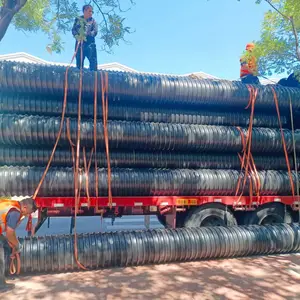ɽ ���� ��� ɽ��HDPE˫�ڲ��ƹ� dn600���ƹ��ֻ����� sn8��������۹� ����ϩ���۹�