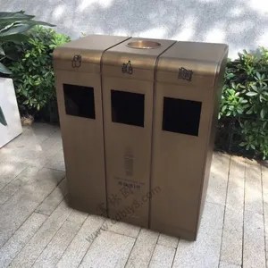 供应宝林园不锈钢垃圾桶