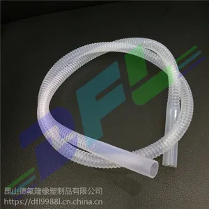 四氟软管 铁氟龙管 聚四氟乙烯管PTFE管 四氟波纹软管 耐高温酸碱