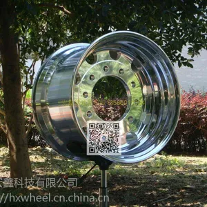 改装车锻造铝轮毂 毛坯经宏鑫巴士锻造铝轮 卡车锻铝合金轮 物流车队