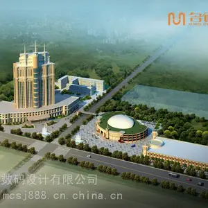 长沙专业建筑效果图 效果图制作 3D效果图