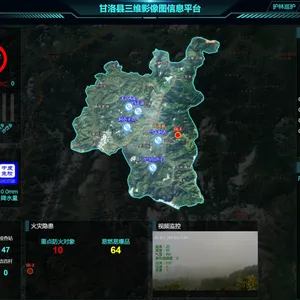 森林防监控GIS联动指挥调度系统(浏览器BS架构)