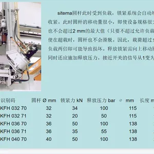 sitema 双负载方向液压或气动控制制动器和抱闸