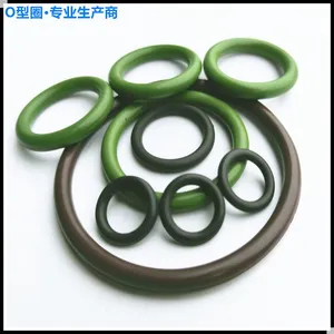 一件代发 耐高压耐高温绿色优质氟胶o型圈密封圈量大从优非标订制