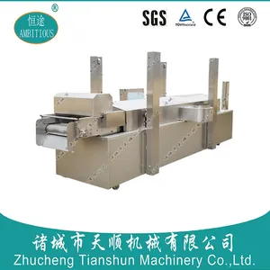 TSZD-40型休闲小食品黄金球油炸机生产企业(恒途油炸设备)