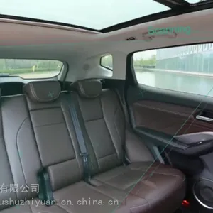 车内成员检测雷达检测车中***区域内有无活体目标