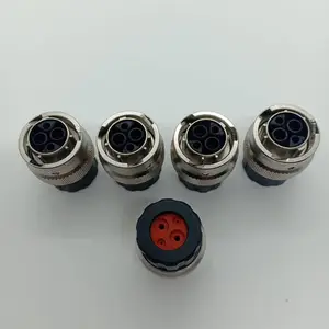 RT06122SNHEC03 插头,母胶芯,4孔耐低温耐高温IP67防水