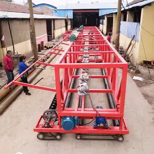 桥面三滚轴整平机 隧道水泥摊铺机 隧道用四辊轴摊平机