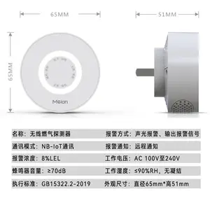 NB-IoT燃气探测器