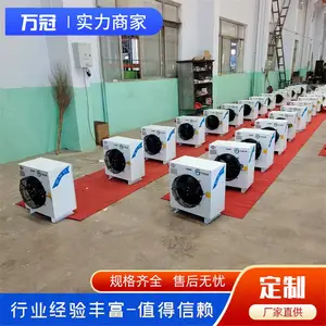 GS热水热风机 工业蒸汽暖风机 循环加热快速升温养殖工业厂房取暖