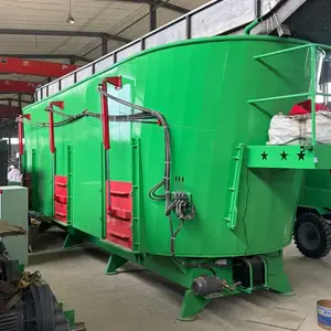 卧式青储料拌料机 养牛场双绞龙拌草机 牧场用tmr全日粮制备机