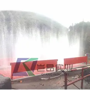 三门峡封闭式QA-100洗车台厂家-卸料口洗车机-高压洗轮机 免基础洗轮机说明 建筑工地冲洗机厂
