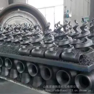 碳化硅烟气螺旋喷嘴 枣强 安丘玻璃钢【百德陶瓷】厂家直销