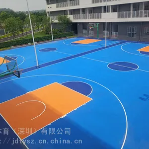 硅PU篮球场