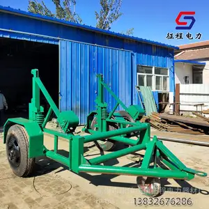 电力布放车3吨5吨8吨10吨电缆拖车放线车液压多功能牵引车