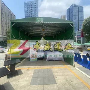 武汉雨蓬制作钢雨蓬厂家球场遮雨蓬篷房定做车棚物流仓库蓬