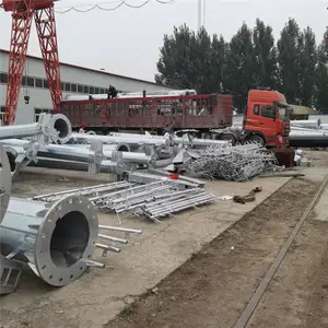 出售咸阳220KV钢管杆 厂家直供18米线杆 图纸定制角钢塔