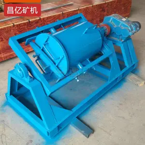 昌亿小型实验室球磨机干湿两用棒磨机设备 细磨卧型筒式球磨机定制厂家