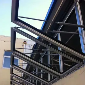 北京电动自动排烟窗车间厂房自动开启窗