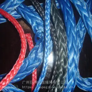 广州巨神超高分子量聚乙烯拖车绳 汽车绞盘绳 赛车绳 厂家